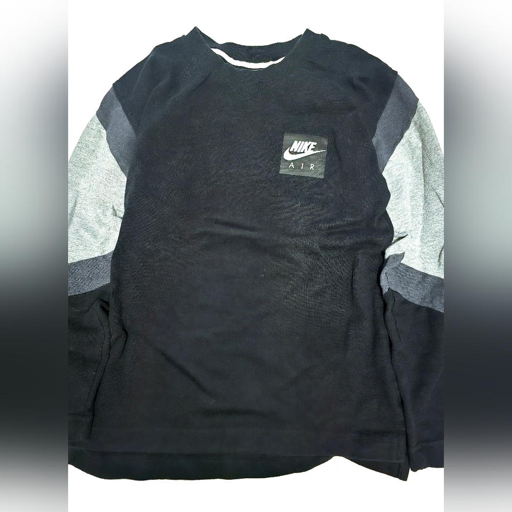 Nike Air Black and Gray Sweatshirt